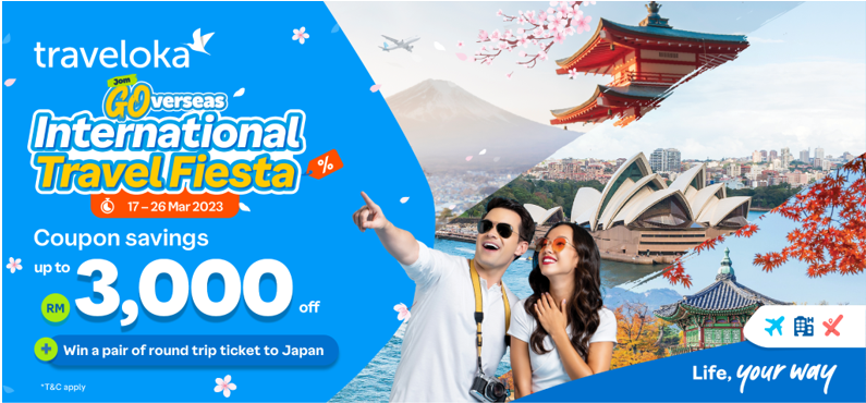 Traveloka’s International Travel Fiesta Set To Get Malaysians Exploring Again
