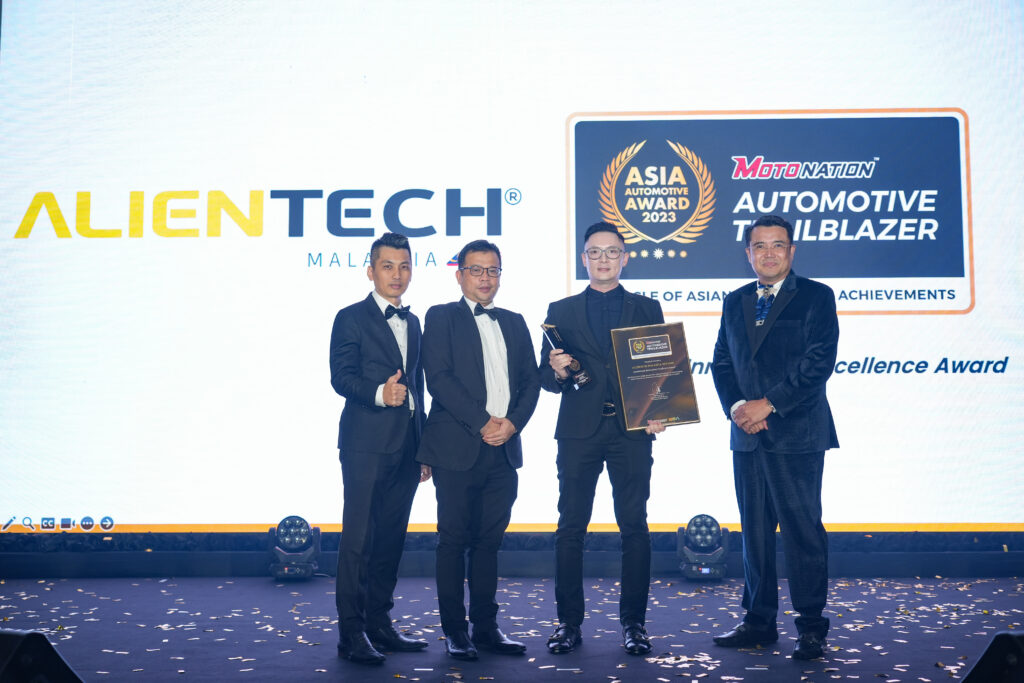 ALIENTECH MALAYSIA’S DOUBLE VICTORY: CELEBRATING SUCCESS AT ASIA AUTOMOTIVE AWARDS 2023