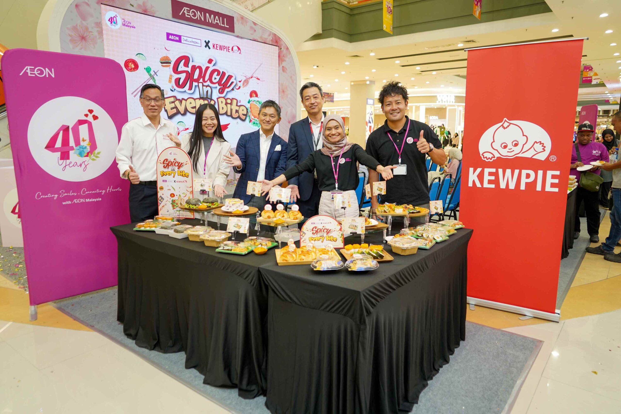 AEON Team Up with Kewpie to Spice Up The AEON Delicatessen Offerings