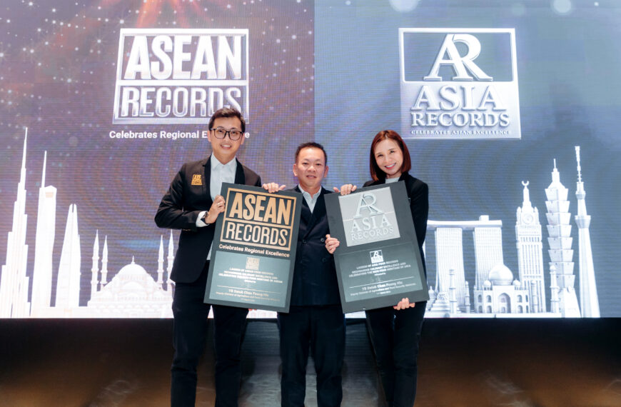 ASEAN Records and ASIA Records Recognise 34 New Records