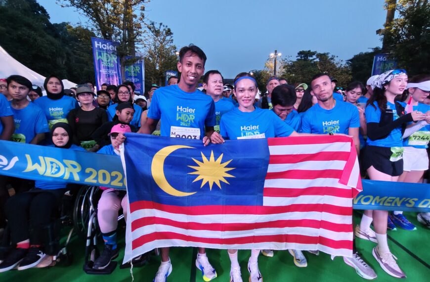 SEAblings come together on the starting line at the HAIER Women’s Day Run 2026