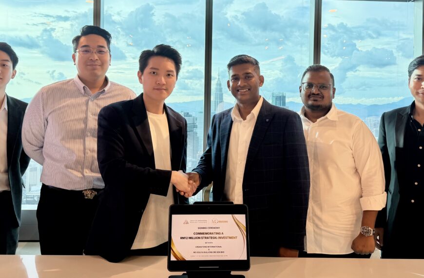 MG Gold Secures RM12 Million Crewstone International Investment To Accelerate Digital Gold Ecosystem Build-Out And Regional Expansion