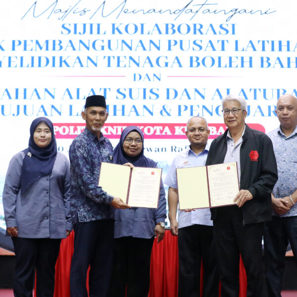 TDA Strengthens Sabah’s TVET, Renewable Energy Talent Development